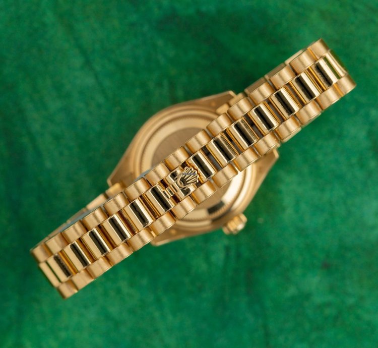 Rolex Lady-datejust 28 Mother Of Pearl Diamond Dial 279178 Yellow Gold 2023 Model