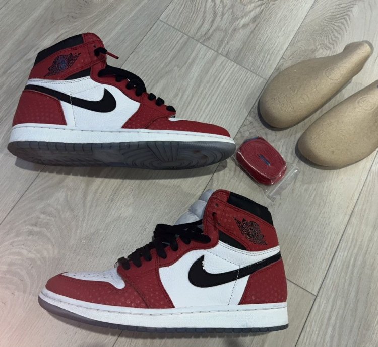 Spiderman Origin Story Air Jordan 1 Retro Size 9