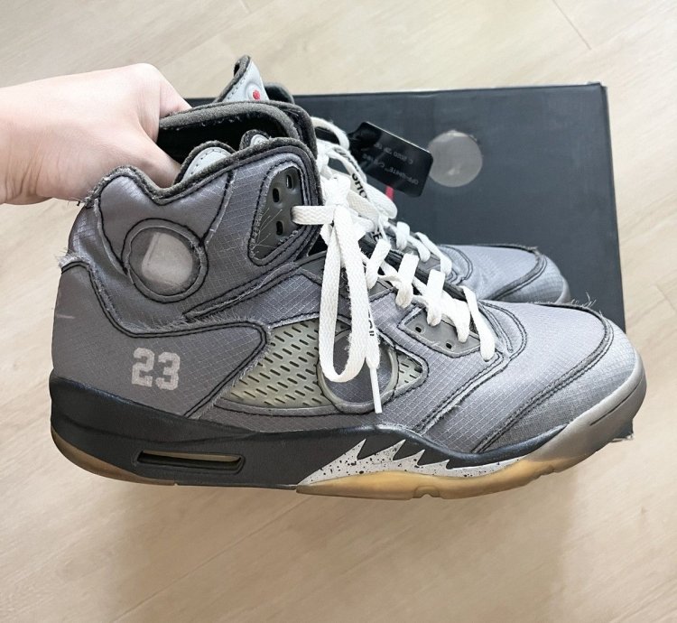 Steal Off White Air Jordan 5 Retro Sp Muslin - Size 11