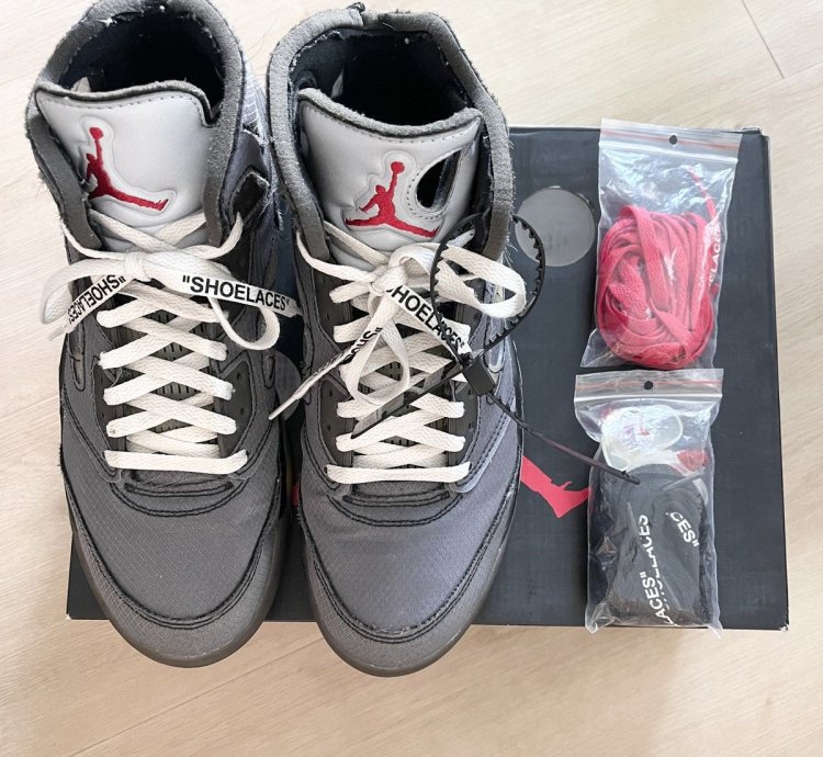 Steal Off White Air Jordan 5 Retro Sp Muslin - Size 11