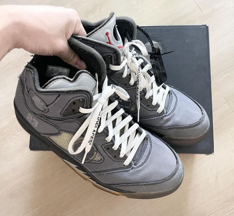 Steal Off White Air Jordan 5 Retro Sp Muslin - Size 11