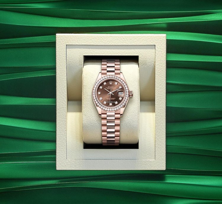 Rolex Lady-datejust Chocolate President 279135rbr-0017 Unworn 2024
