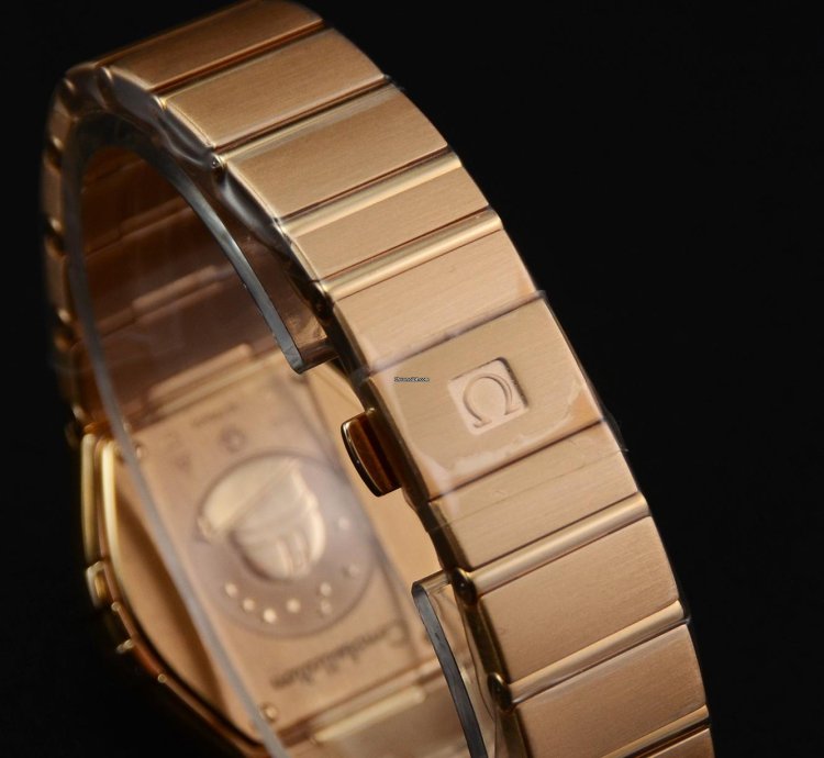 Omega Constellation Quartz Brushed Red Gold 123 55 27 60 55 002