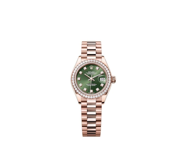 Rolex Lady-datejust Green President 279135rbr-0014 Unworn 2024