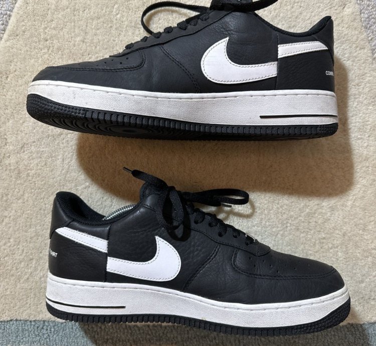 Supreme Comme Des Garcons Shirt Air Force 1 Low Black