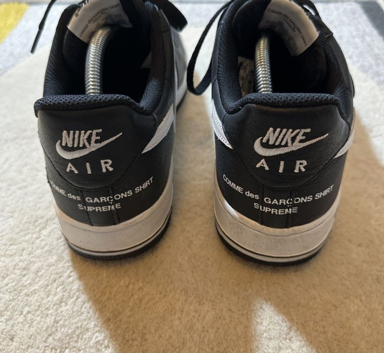 Supreme Comme Des Garcons Shirt Air Force 1 Low Black