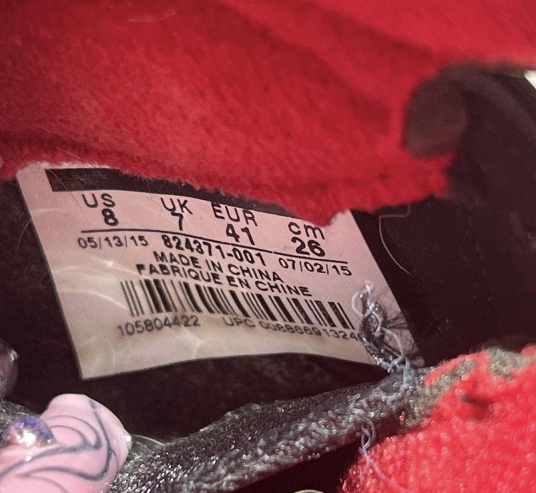 Supreme Jordan 5 Black