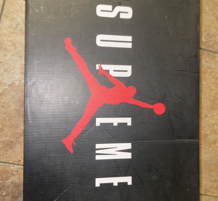 Supreme Jordan 5 Black 2015