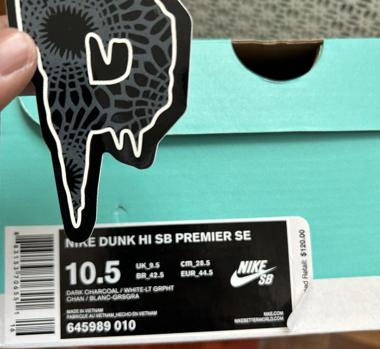 1 500nike Sb Dunk High Petoskey Special Tongue