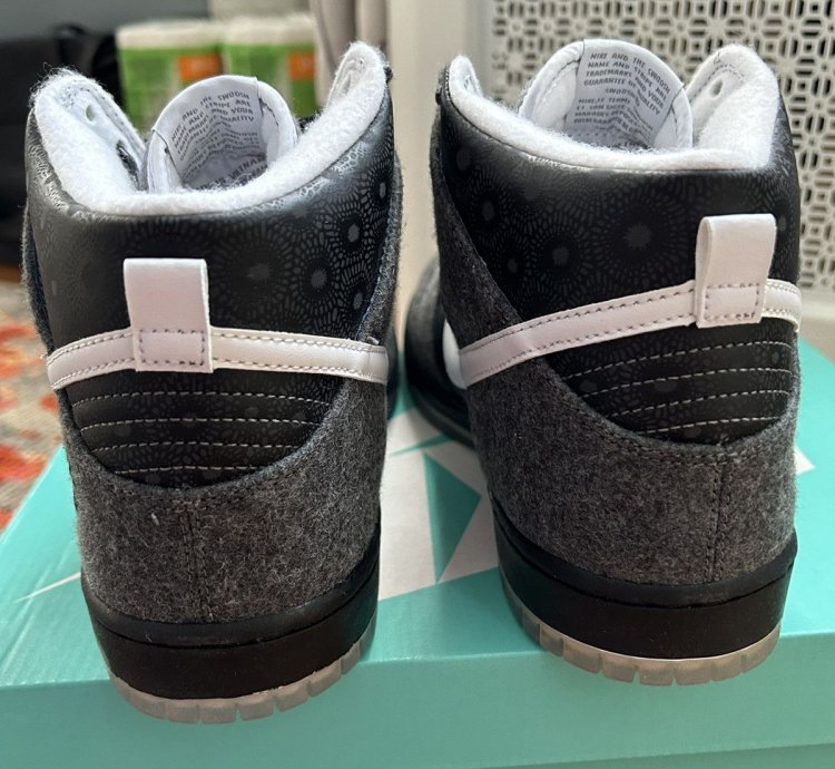 1 500nike Sb Dunk High Petoskey Special Tongue