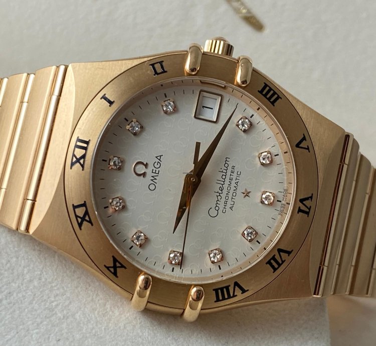 Omega Constellation Rose Gold 35 Mm Oman Full Set