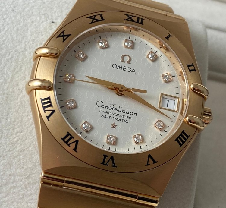Omega Constellation Rose Gold 35 Mm Oman Full Set
