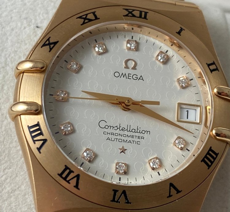 Omega Constellation Rose Gold 35 Mm Oman Full Set