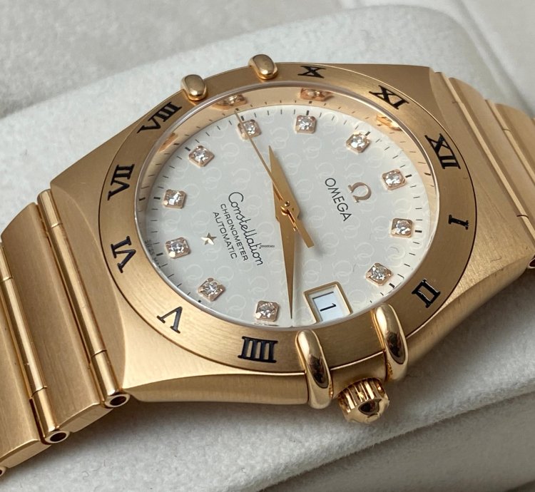 Omega Constellation Rose Gold 35 Mm Oman Full Set