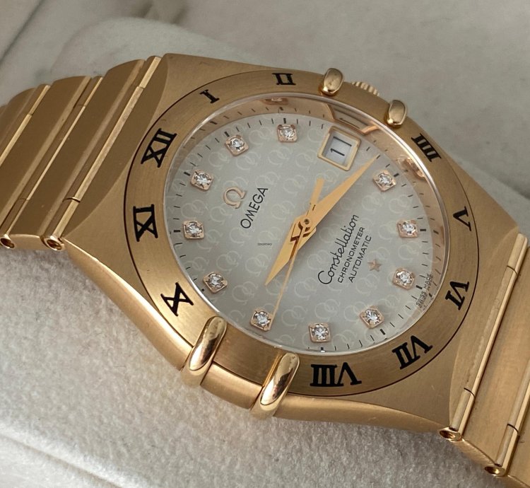 Omega Constellation Rose Gold 35 Mm Oman Full Set