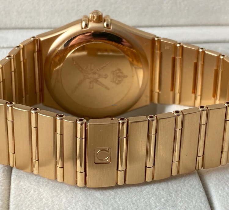 Omega Constellation Rose Gold 35 Mm Oman Full Set
