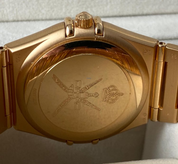 Omega Constellation Rose Gold 35 Mm Oman Full Set