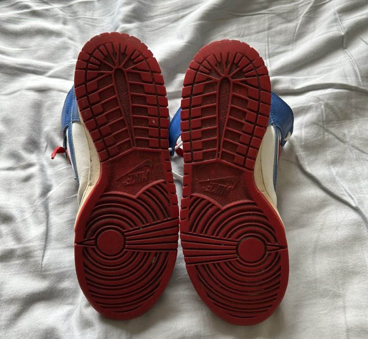 2003 Nike Dunk High Sb Red Blue