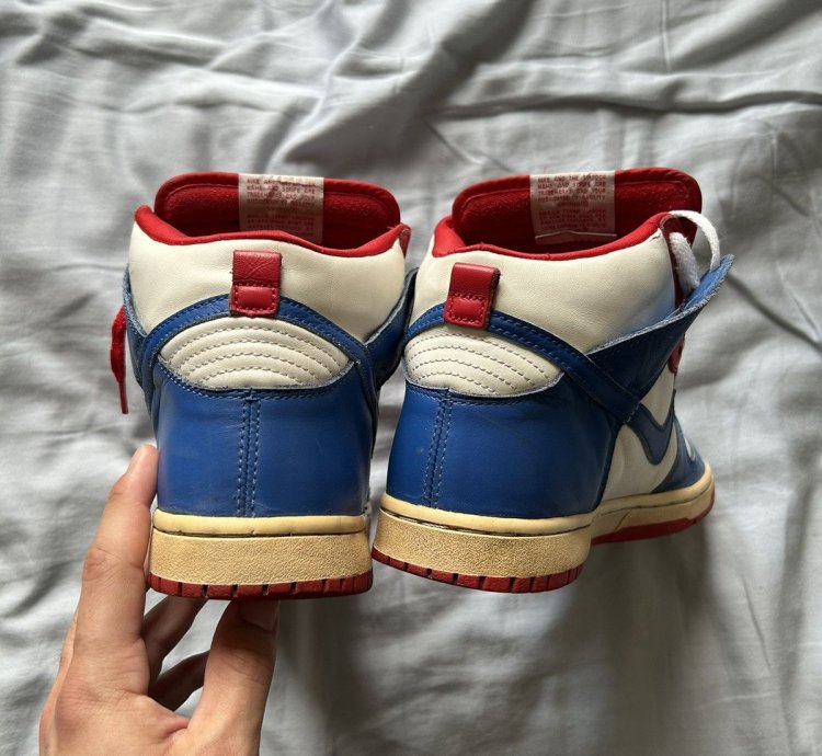 2003 Nike Dunk High Sb Red Blue
