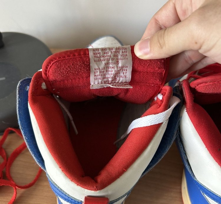 2003 Nike Dunk High Sb Red Blue