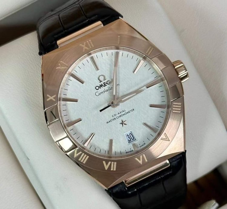 Omega Constellation Rose Gold Automatic Watch 39mm Constellation