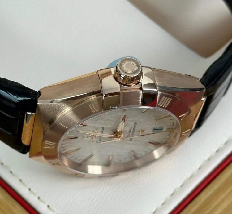 Omega Constellation Rose Gold Automatic Watch 39mm Constellation
