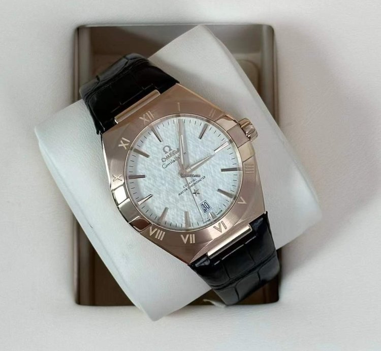 Omega Constellation Rose Gold Automatic Watch 39mm Constellation