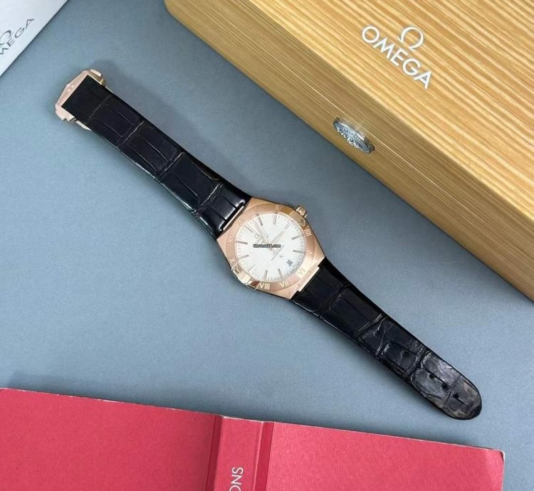 Omega Constellation Rose Gold Automatic Watch 39mm Constellation