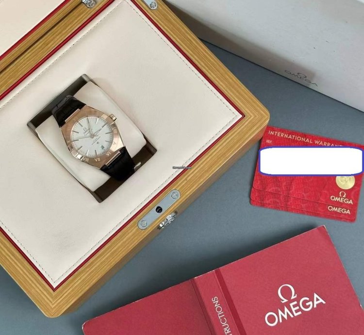 Omega Constellation Rose Gold Automatic Watch 39mm Constellation