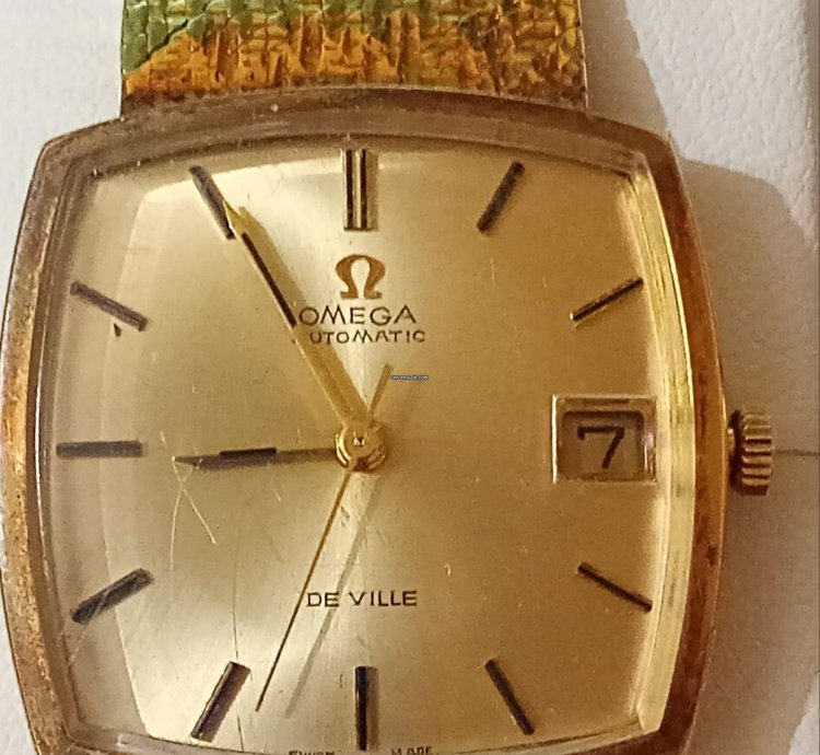Omega De Ville 18k Solid Gold Unique Condition 9 8 10