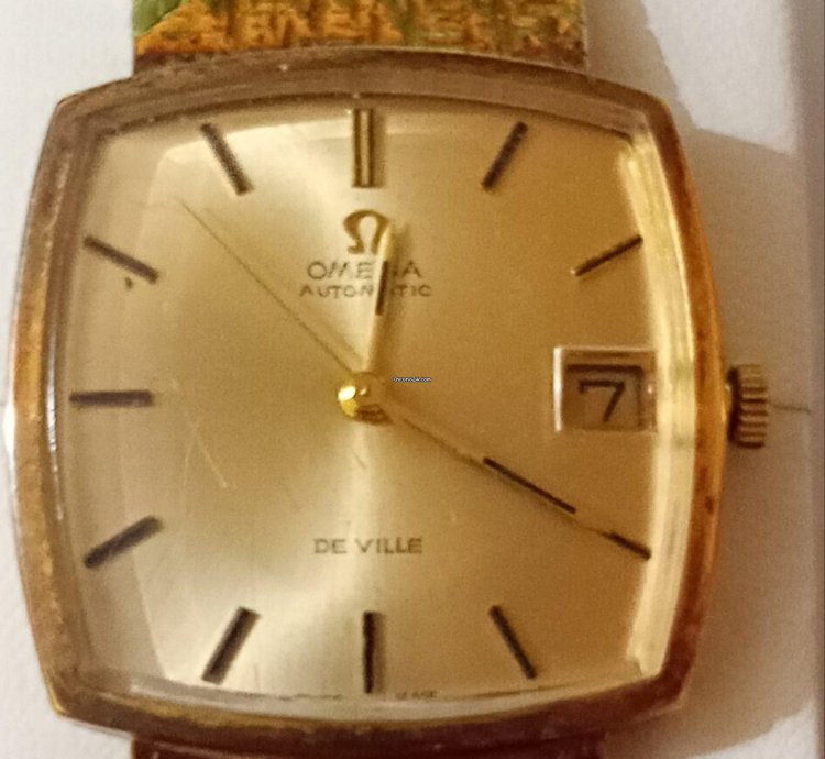 Omega De Ville 18k Solid Gold Unique Condition 9 8 10