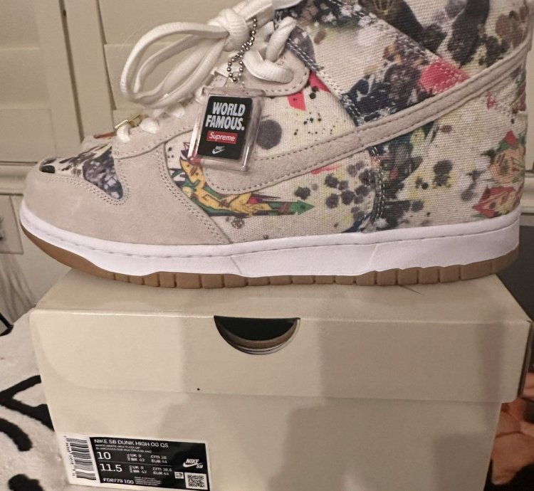 Supreme Nike Sb Dunk Hi