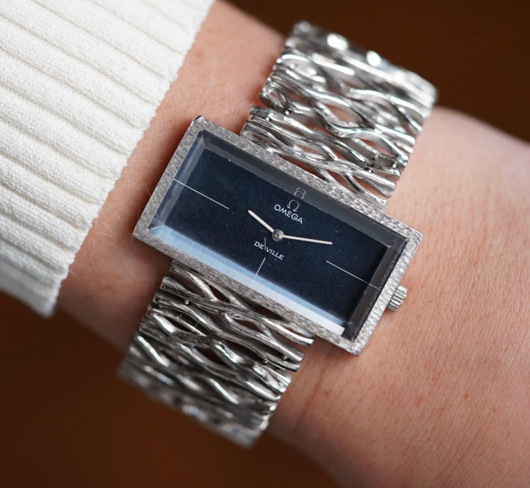 Omega De Ville Andrew Grima Inspired Model In 18k White Gold