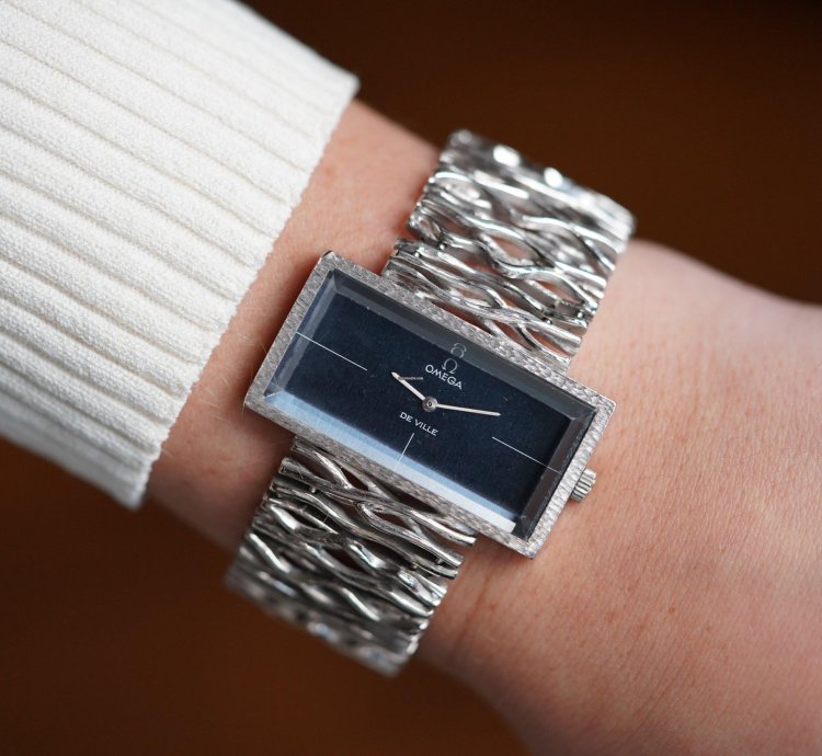 Omega De Ville Andrew Grima Inspired Model In 18k White Gold