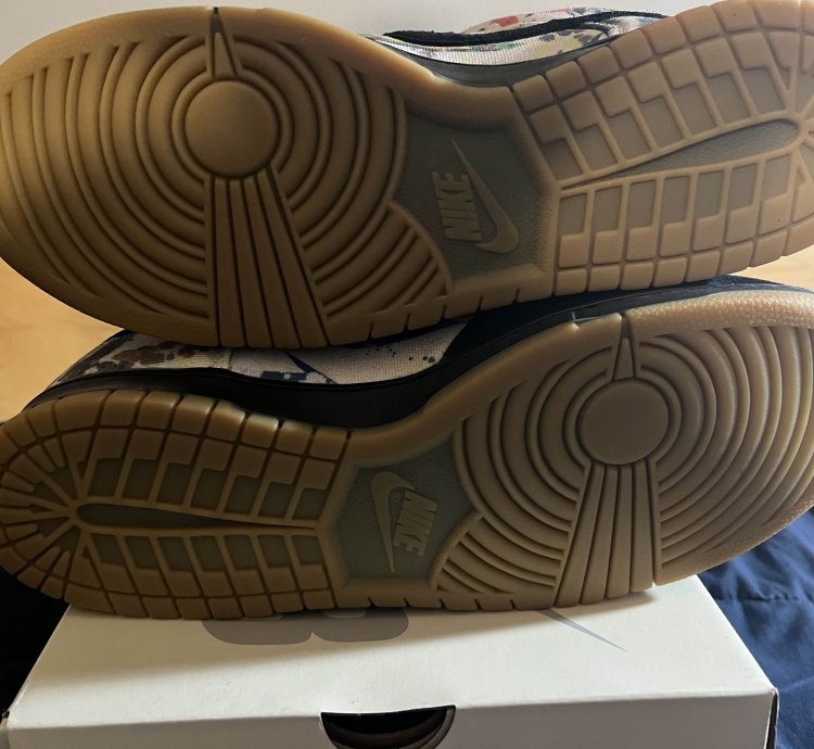 Supreme Nike Sb Dunk Low Og Qs - Rammellzee