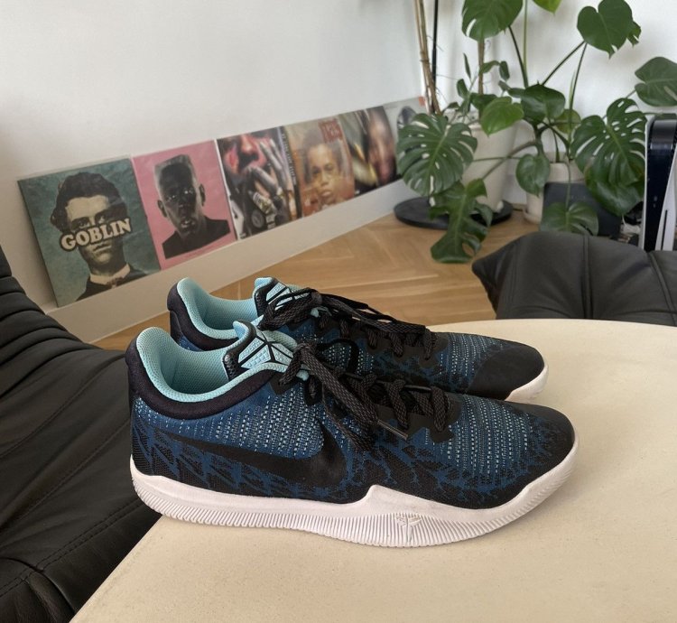 Nike Kobe Mamba Rage Blue Nebula Low Sneakers Basketball