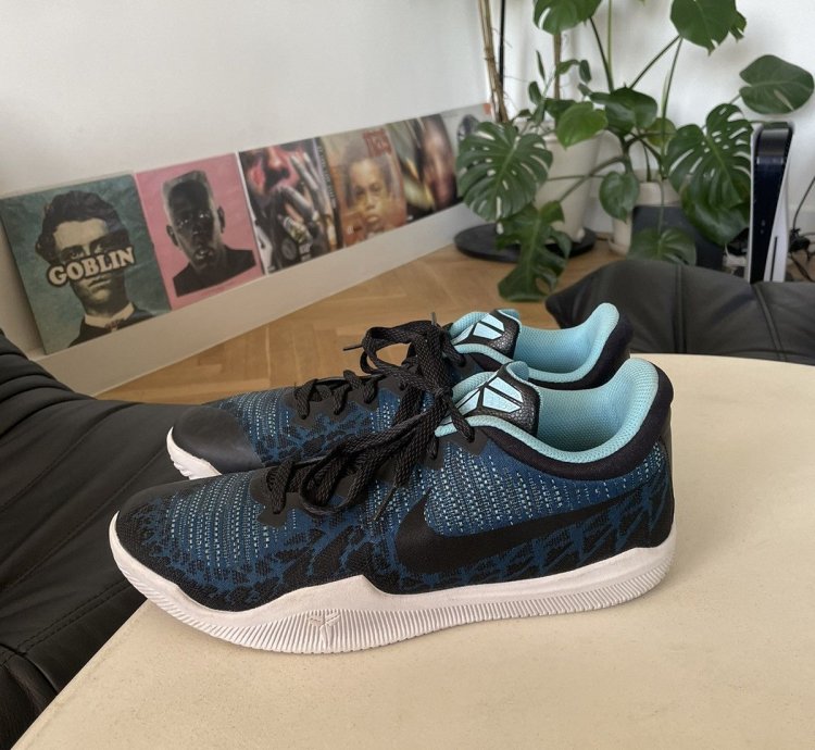 Nike Kobe Mamba Rage Blue Nebula Low Sneakers Basketball