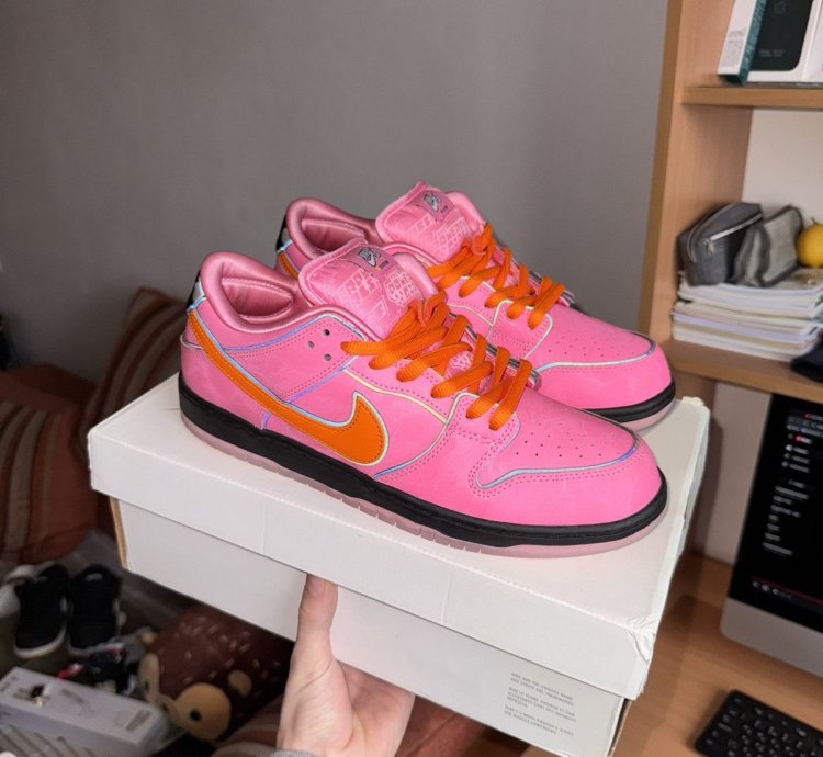 The Powerpuff Girls Nike Dunk Low Sb Blossom