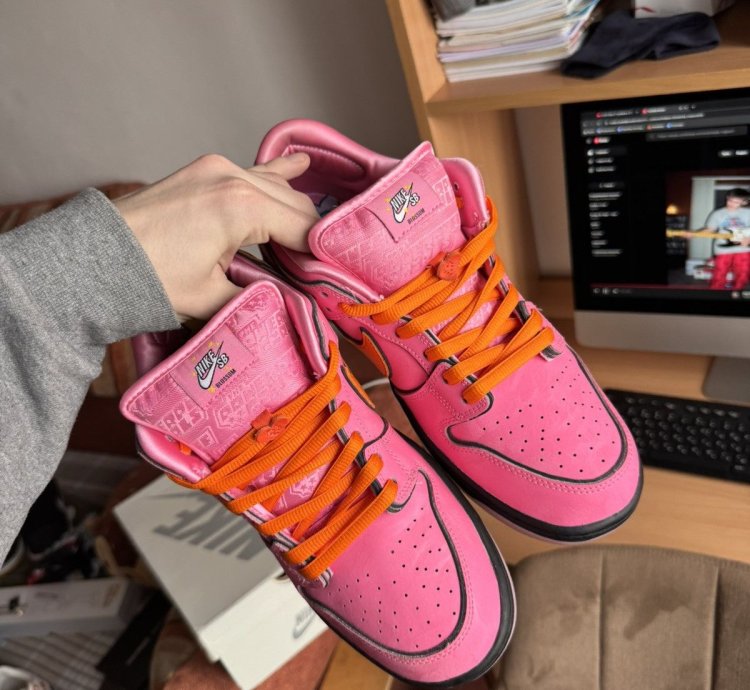 The Powerpuff Girls Nike Dunk Low Sb Blossom