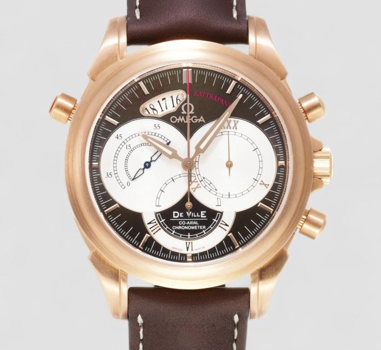 Omega De Ville Co-axial 41 Chronoscope Rattrapante Red Gold