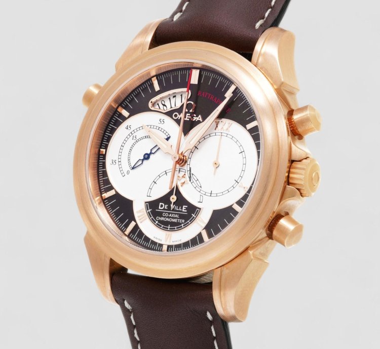 Omega De Ville Co-axial 41 Chronoscope Rattrapante Red Gold