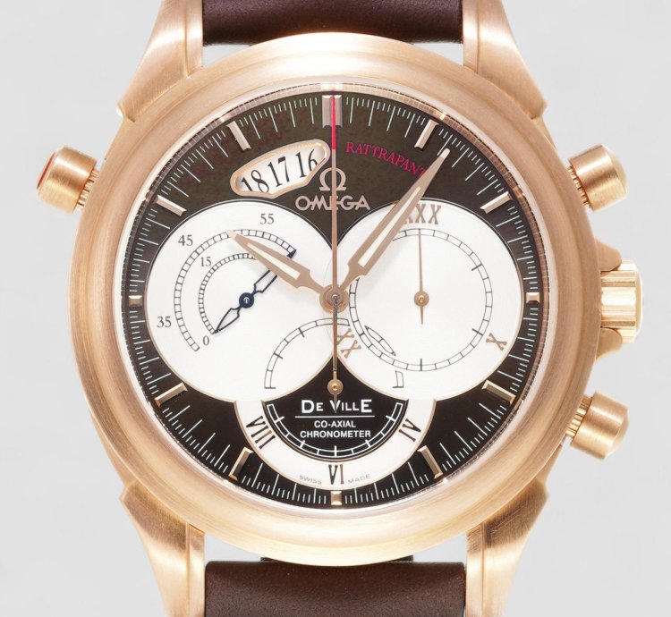 Omega De Ville Co-axial 41 Chronoscope Rattrapante Red Gold