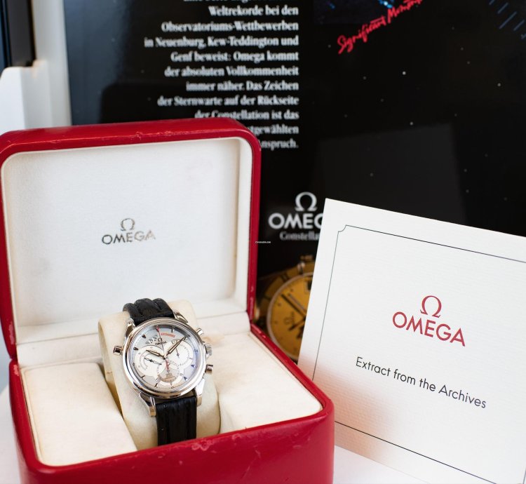 Omega De Ville Co-axial 41mm Platinum
