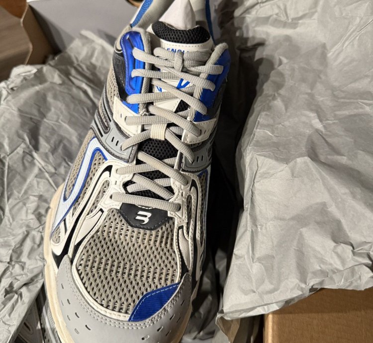 Balenciaga - Pander Blue Grey Size 46- Brand New Sneakers