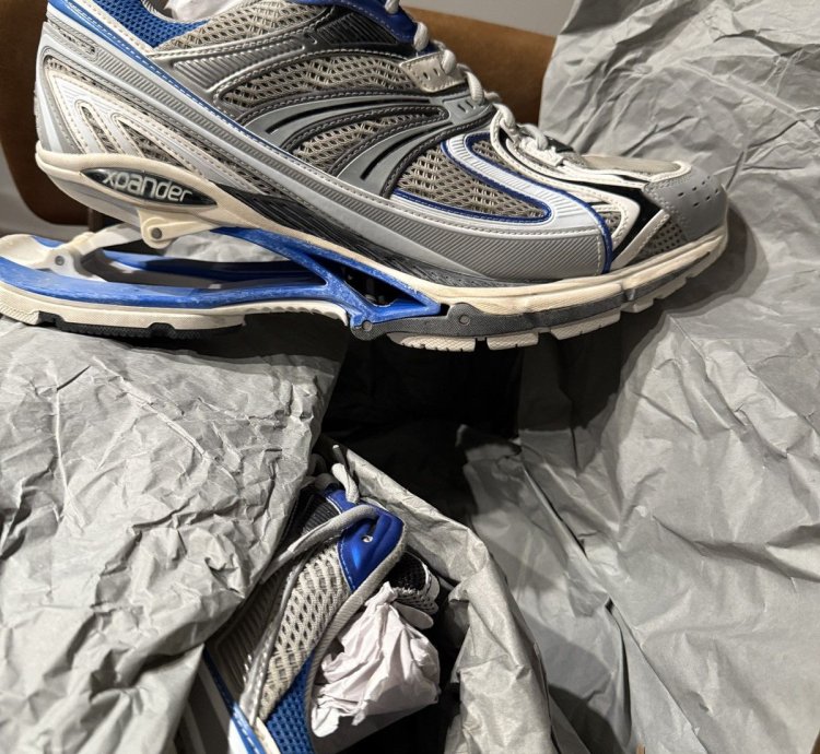 Balenciaga - Pander Blue Grey Size 46- Brand New Sneakers
