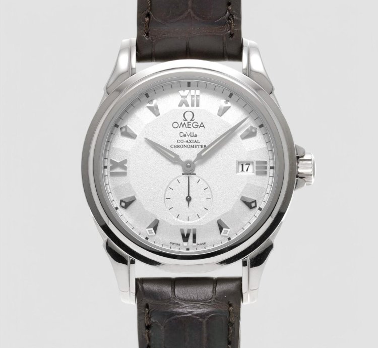 Omega De Ville Co-axial Chronometer 18k White Gold Limited