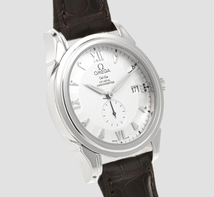 Omega De Ville Co-axial Chronometer 18k White Gold Limited