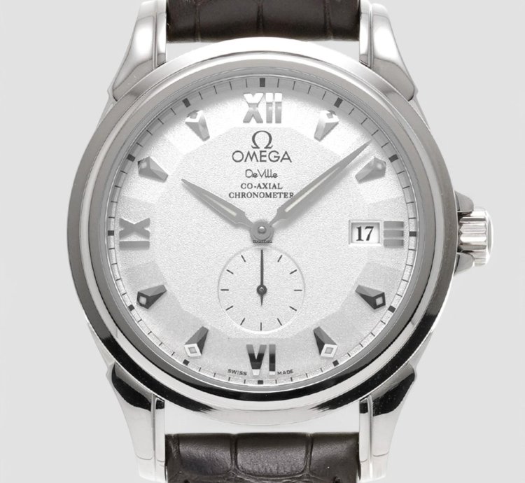 Omega De Ville Co-axial Chronometer 18k White Gold Limited