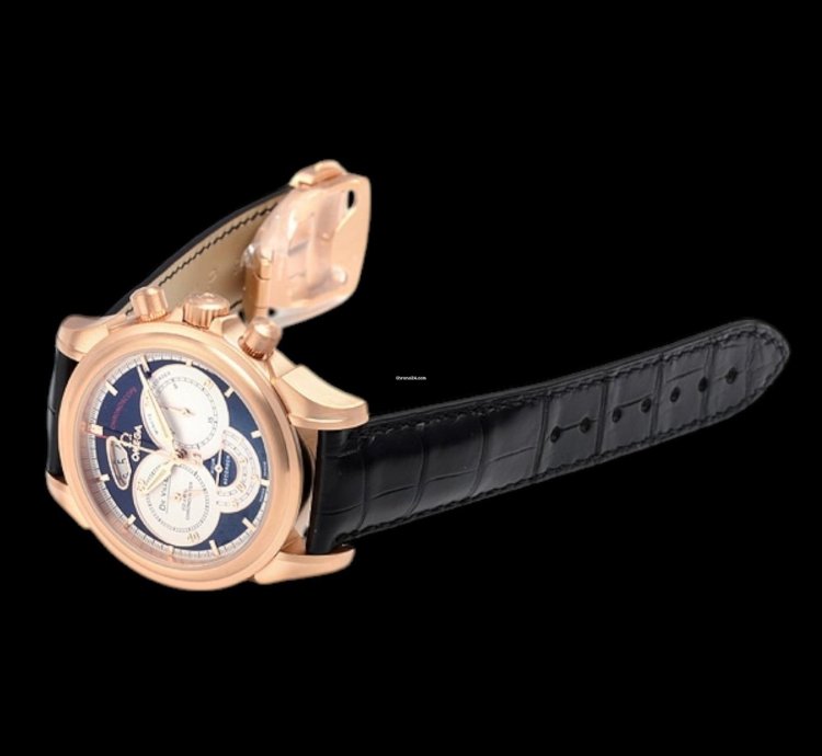Omega De Ville Co-axial Chronoscope 41mm Automatic In Rose Gold