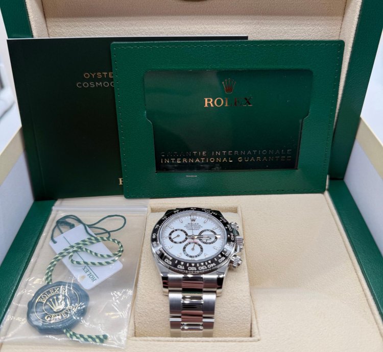 Rolex New 2025 Unworn Complete Set 126500ln Panda 40mm